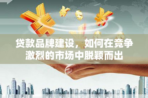 海陵贷款品牌建设，如何在竞争激烈的市场中脱颖而出