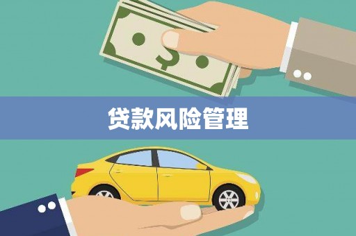 海陵贷款风险管理