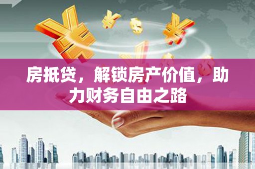 海陵房抵贷，解锁房产价值，助力财务自由之路