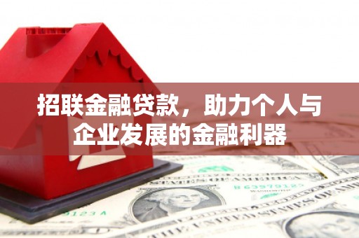 海陵招联金融贷款，助力个人与企业发展的金融利器