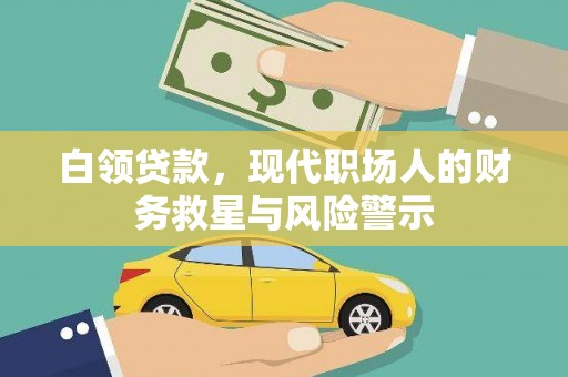 海陵白领贷款，现代职场人的财务救星与风险警示