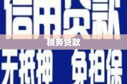 海陵税务贷款