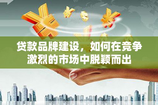 海陵贷款品牌建设，如何在竞争激烈的市场中脱颖而出