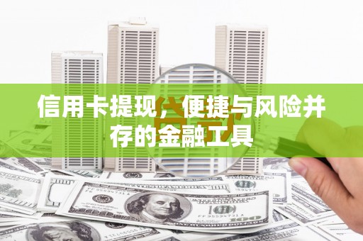 海陵信用卡提现，便捷与风险并存的金融工具