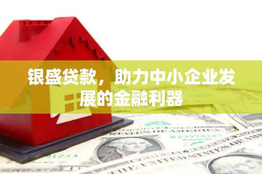 海陵银盛贷款，助力中小企业发展的金融利器