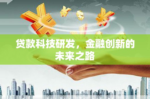 海陵贷款科技研发，金融创新的未来之路
