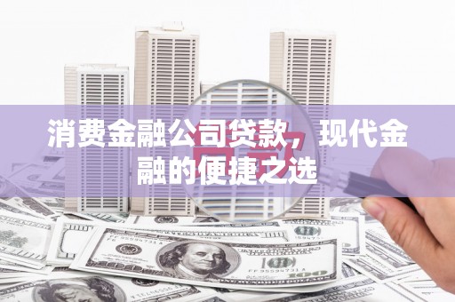 海陵消费金融公司贷款，现代金融的便捷之选