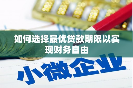 海陵如何选择最优贷款期限以实现财务自由