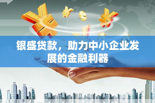 海陵银盛贷款，助力中小企业发展的金融利器