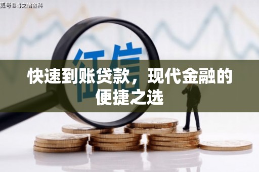 海陵快速到账贷款，现代金融的便捷之选