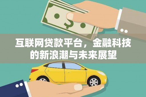 海陵互联网贷款平台，金融科技的新浪潮与未来展望
