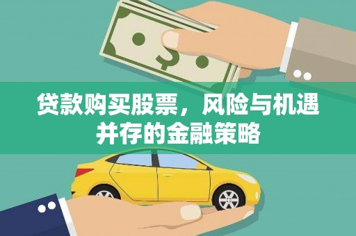 海陵贷款购买股票，风险与机遇并存的金融策略