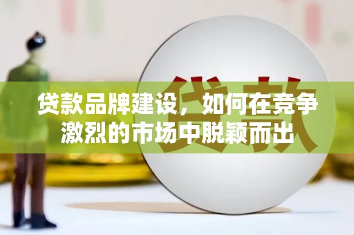 海陵贷款品牌建设，如何在竞争激烈的市场中脱颖而出