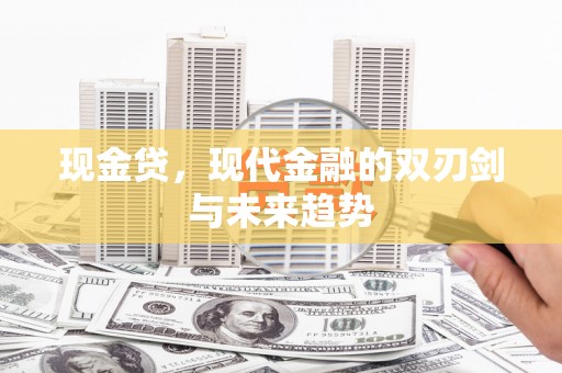 海陵现金贷，现代金融的双刃剑与未来趋势