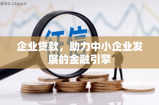 海陵企业贷款，助力中小企业发展的金融引擎