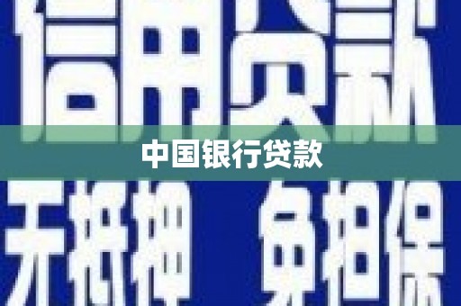 海陵中国银行贷款