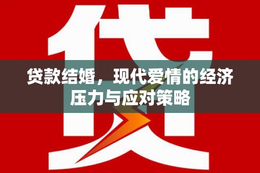 海陵贷款结婚，现代爱情的经济压力与应对策略