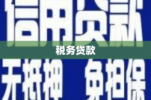 海陵税务贷款