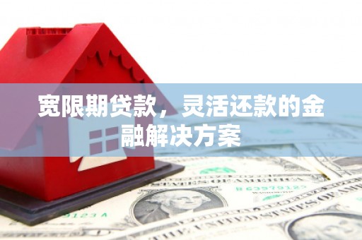 海陵宽限期贷款，灵活还款的金融解决方案