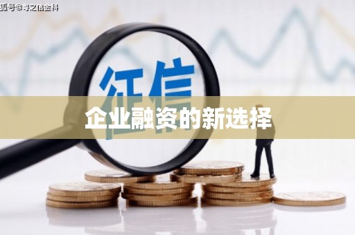 海陵企业融资的新选择