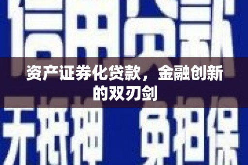 海陵资产证券化贷款，金融创新的双刃剑