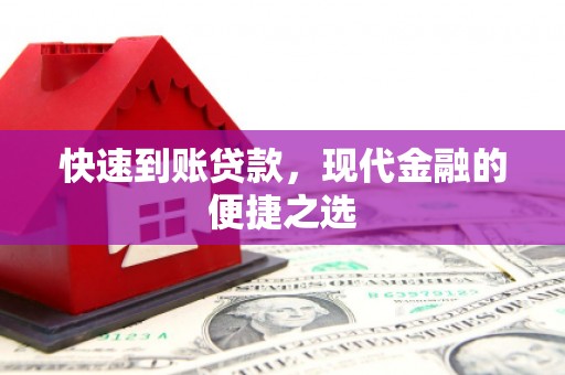 海陵快速到账贷款，现代金融的便捷之选
