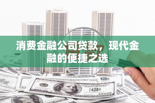 海陵消费金融公司贷款，现代金融的便捷之选