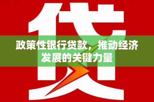 海陵政策性银行贷款，推动经济发展的关键力量
