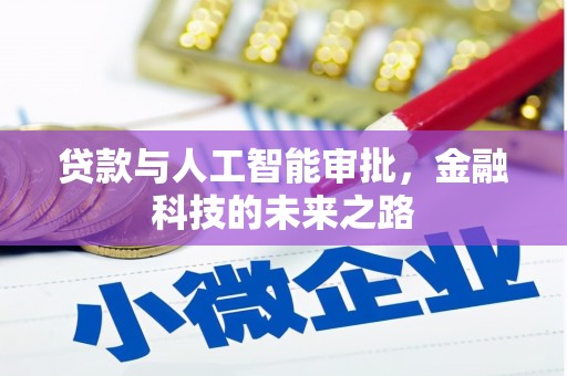 海陵贷款与人工智能审批，金融科技的未来之路