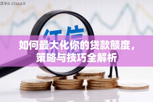 海陵如何最大化你的贷款额度，策略与技巧全解析