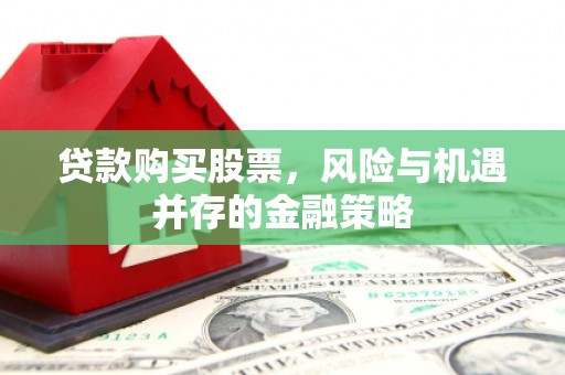 海陵贷款购买股票，风险与机遇并存的金融策略