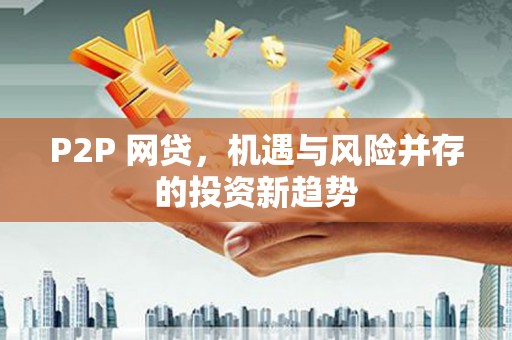 海陵P2P 网贷，机遇与风险并存的投资新趋势